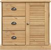 Sideboard, Kommode mit Schubladen 78x40x75 cm Massivholz Kiefer j2202p Bild 5