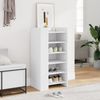 vidaXL Schuhschrank Weiß 52x37,5x100 cm Holzwerkstoff 848444 Bild 3