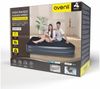 Avenli Luftbett Luftmatratze selbstaufblasend 203x152x46cm hoch, (Gästebett aufblasbar mit integrierter Elektropumpe für 2 Personen, 2-tlg, mit integriertem Kopfteil), Aufblasbares Reise Bett inklusive Pumpe und Tragetasche Bild 2