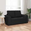 vidaXL Schlafsofa 60cm Schwarz Stoff 4106675 Bild 3