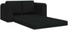 vidaXL Schlafsofa 60cm Schwarz Stoff 4106675 Bild 4