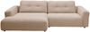 KAWOLA Sofa MIKA Ecksofa Cord taupe Longchair links 86 x 167 x 276 cm Bild 4