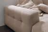 KAWOLA Sofa MIKA Ecksofa Cord taupe Longchair links 86 x 167 x 276 cm Bild 2