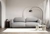 Selsey 'Tvoya' 3-Sitzer Schlafsofa mit Bouclé-Bezug, Hellgrau Bild 2
