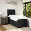 vidaXL Boxspringbett mit Matratze Schwarz 80x200 cm Samt 3290776 Bild 3