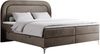 Boxspringbett, Schlafzimmerbett, Bettkasten - EIRA -180 x 200 cm - Braun Velvet - H4 Bild 4