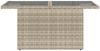 vidaXL Gartentisch mit Glasplatte Hellgrau 100x55x73 cm Poly Rattan 366183 Bild 5