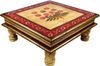 Guru-Shop Couchtisch Bemalter kleiner Tisch, Minitisch, Blumenbank -.. Bild 4