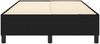 vidaXL Polsterbett, Stoff, Schwarz, 120x200 cm, Schwarz Bild 5