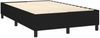 vidaXL Polsterbett, Stoff, Schwarz, 120x200 cm, Schwarz Bild 4