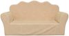 vidaXL Kindersofa 2-Sitzer Creme Weicher Plüsch 357049 Bild 3