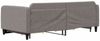 vidaXL Tagesbett Ausziehbar mit Schubladen Taupe 100x200 cm Stoff 3196860 Bild 5