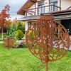 Solarleuchte Garten Scheibe Solarlampe Außen Außenleuchte Solar mit Pflegetuch Bild 5