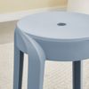 HOME DELUXE Hocker stapelbar NIVO – Hellblau, 10er Set Bild 2