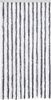 vidaXL Insektenschutz-Vorhang Grau und Weiß 100x220 cm Chenille 241225 Bild 3