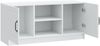 vidaXL TV-Schränk Weiß 102 x 34,5 x 47 cm Holzwerkstoff 895845 Bild 5