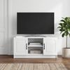 vidaXL TV-Schränk Weiß 102 x 34,5 x 47 cm Holzwerkstoff 895845 Bild 4