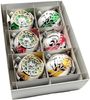 Raureif Weihnachtskugel-Set Ø 6cm - Schatzhauser Christbaumschmuck, Lauschaer Glaskunst Bild 3