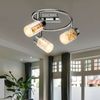 LED Rondell Deckenleuchte mit 3D-Effekt, 25 cm, OKU Bild 2
