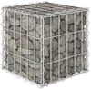 vidaXL Würfel-Gabionen-Hochbeet Stahldraht 30x30x30 cm 145648 Bild 1
