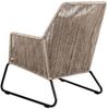 Gartensessel Midway von Brafab, aus Rattan und Aluminium, modern, beige, inkl. Kissen Bild 2