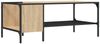 vidaXL Couchtisch mit Regal Sonoma-Eiche 100x51x40 cm Holzwerkstoff 837733 Bild 2