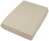 Casa Colori Spannbettlaken Thermo Fleece 90/140/180x200 cm in Taupe, Mikrofaser, Gummizug: rundum, (1 Stück), Flauschig weich & kuschelig warm Bild 1