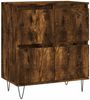 vidaXL Sideboards 3 Stk. Räuchereiche Holzwerkstoff 3190202 Bild 5