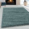 Hochflor Teppich Sima rechteckig - 140x200 cm - Blau Bild 2