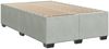 vidaXL Boxspringbett mit Matratze Hellgrau 120x200 cm Samt 3290882 Bild 5