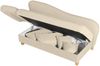 Selma Recamiere mit Armteil links klappbar Flachgewebe Beige Buche Natur Bild 5