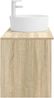 vidaXL Badezimmermöbel-Set 2 pcs Sonoma-Eiche Holzwerkstoff 3403906 Bild 5
