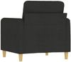 vidaXL Sessel Schwarz 60 cm Stoff 359466 Bild 5