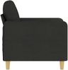 vidaXL Sessel Schwarz 60 cm Stoff 359466 Bild 4