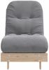 vidaXL Futon Schlafsofa mit Matratze 60x206x11 cm Massivholz Kiefer 846746 Bild 5