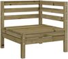 vidaXL Gartensofa 4-Sitzer Kiefernholz Imprägniert 838053 Bild 5