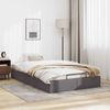 vidaXL Ottoman-Bett ohne Matratze Grau 120x200 cm Kunstleder 3310797 Bild 3
