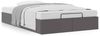 vidaXL Ottoman-Bett ohne Matratze Grau 120x200 cm Kunstleder 3310797 Bild 4