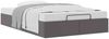 vidaXL Ottoman-Bett ohne Matratze Grau 120x200 cm Kunstleder 3310797 Bild 5