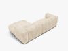 Micadoni Ecksofa Martina 2-Sitzer Rechts Kord Helles Beige Bild 4