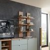 Stella Trading CORE Wandboard in Artisan Eiche Optik - Vielseitig einsetzbares Wandregal mit 3 Böden - 38 x 120 x 22 cm (B/H/T) Bild 2