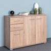 CASARIA® Kommode Sideboard Schrank Alba DB101 Eiche Bild 2