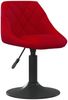 vidaXL Barhocker Weinrot Samt 335322 Bild 2