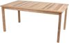 Garten-Sitzgruppe MAIKE 05 5-tlg. - Teak, Teakbraun | Gartenmöbel-Set Gartengarnitur Garten-Essgruppe mit Stühlen A und Esstisch Bild 2
