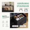 DUMOS Schubkastenkommode Stoffkommode mit Schubladen,Aufbewahrungsschrank,TV-Schrank, Schubladenkommode mit Ablagefläche Bild 3