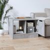 vidaXL Couchtisch Betongrau 50x50x36 cm Holzwerkstoff 811344 Bild 3