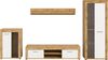 OTTO home Wohnwand AOSTA, Breite 310cm, 4-teilige Wohn-Kombination, (4-St, bestehend aus: Vitrine, Lowboard, Wandboard & Vitrine hoch), Wohnwand, Kombination, Anbauwand, Möbel Set, Schrankwand, Möbel Kombi Bild 3