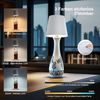 Kabellose Flaschenlampe USB-C blau 3 Lichtfarben Bild 2