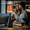 Kabellose Flaschenlampe USB-C blau 3 Lichtfarben Bild 5