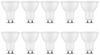 10 x 7 Watt GU10 LED Leuchtmittel Leuchte LED Spot|Ø50mm|Neutralweiß|700 Lumen 110° Bild 1